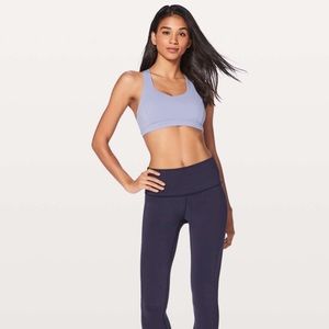 lululemon Free to Be Serene Sports Bra, Size 14, Misty Moon